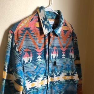 Urban Outfitters Men’s Jacquard Flannel Shirt